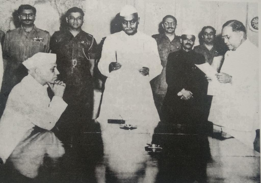 Dr. Ambedkar as free India's first Law Minister